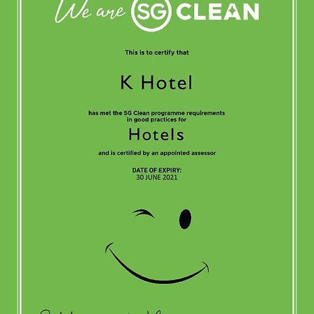 K Hotel 싱가포르 외부 사진